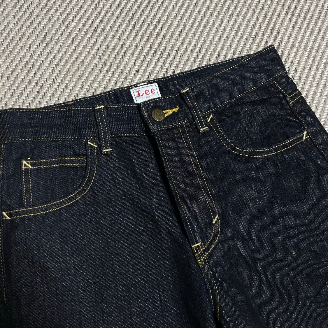 [S] Lee x Vis 콜라보 우먼즈 데님팬츠 상품이미지6