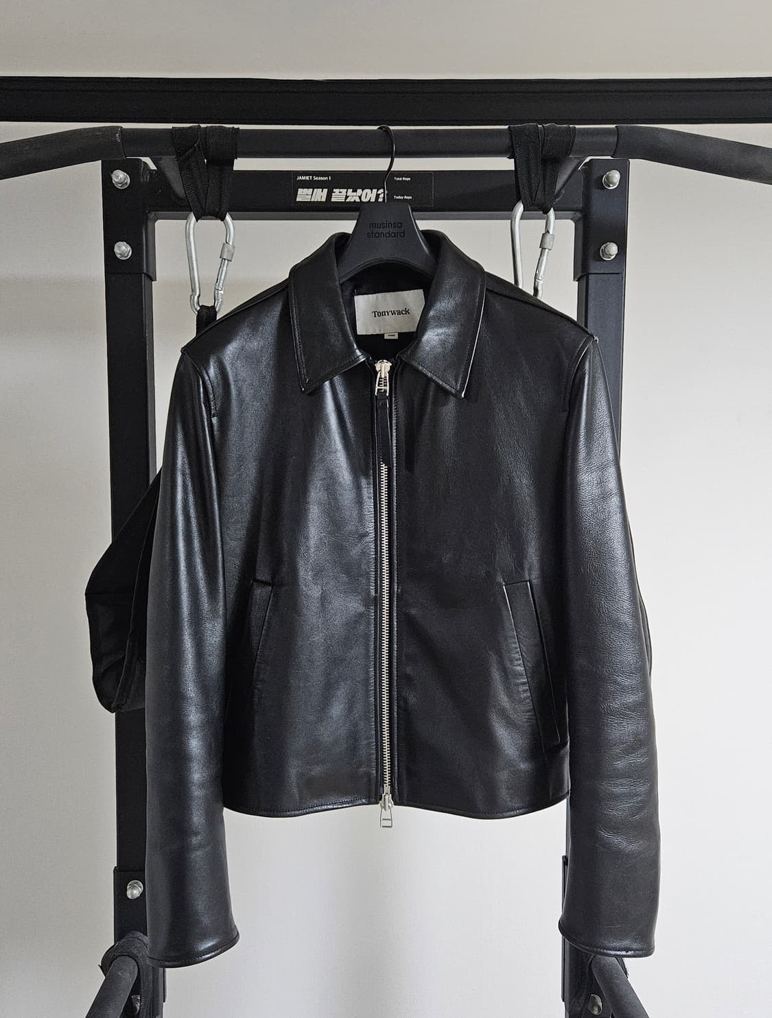 토니웩 카프 레더 자켓 M사이즈 상품이미지1