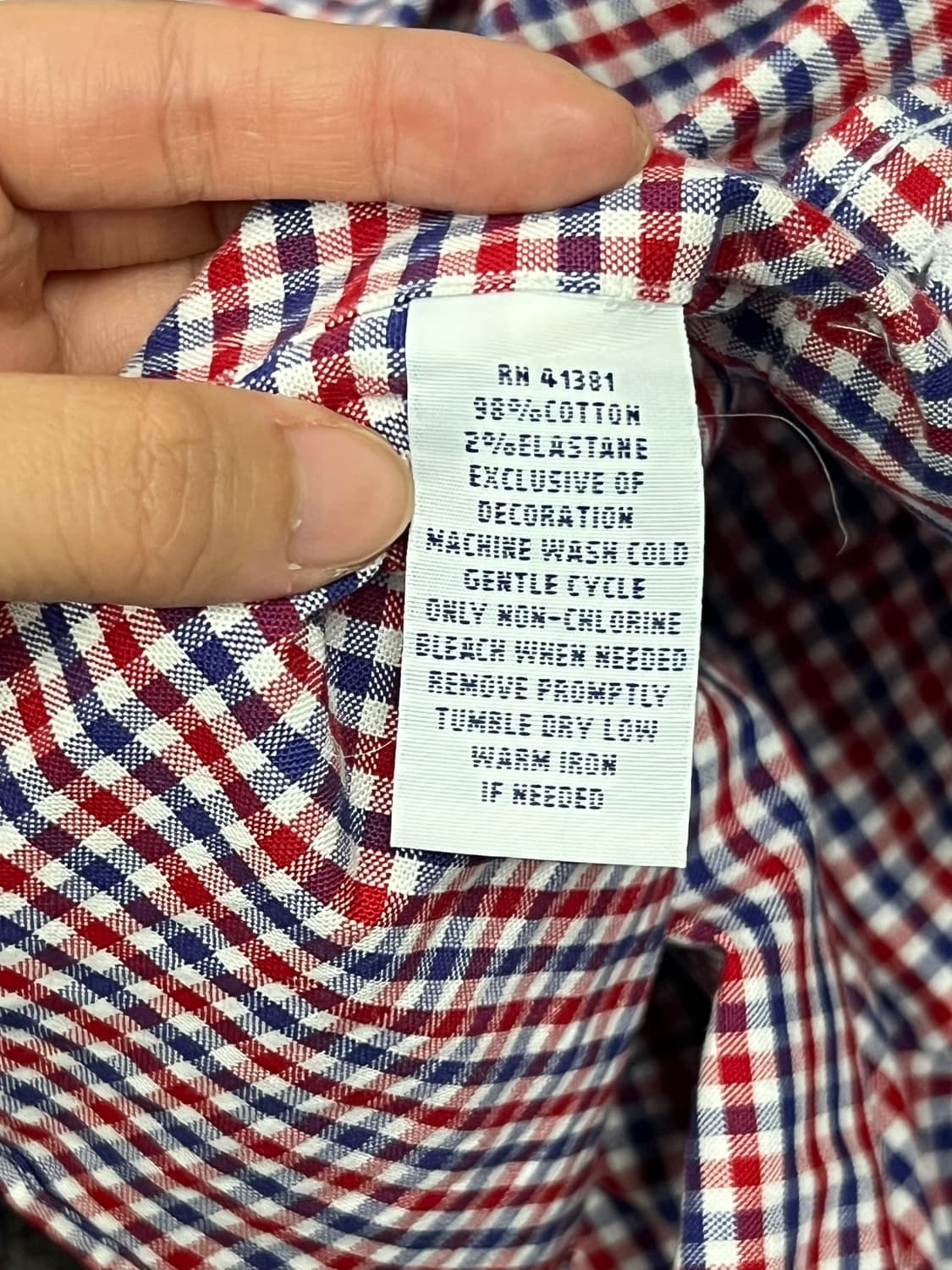 (L) 폴로 랄프로렌 옥스포드 체크 셔츠 상품이미지4