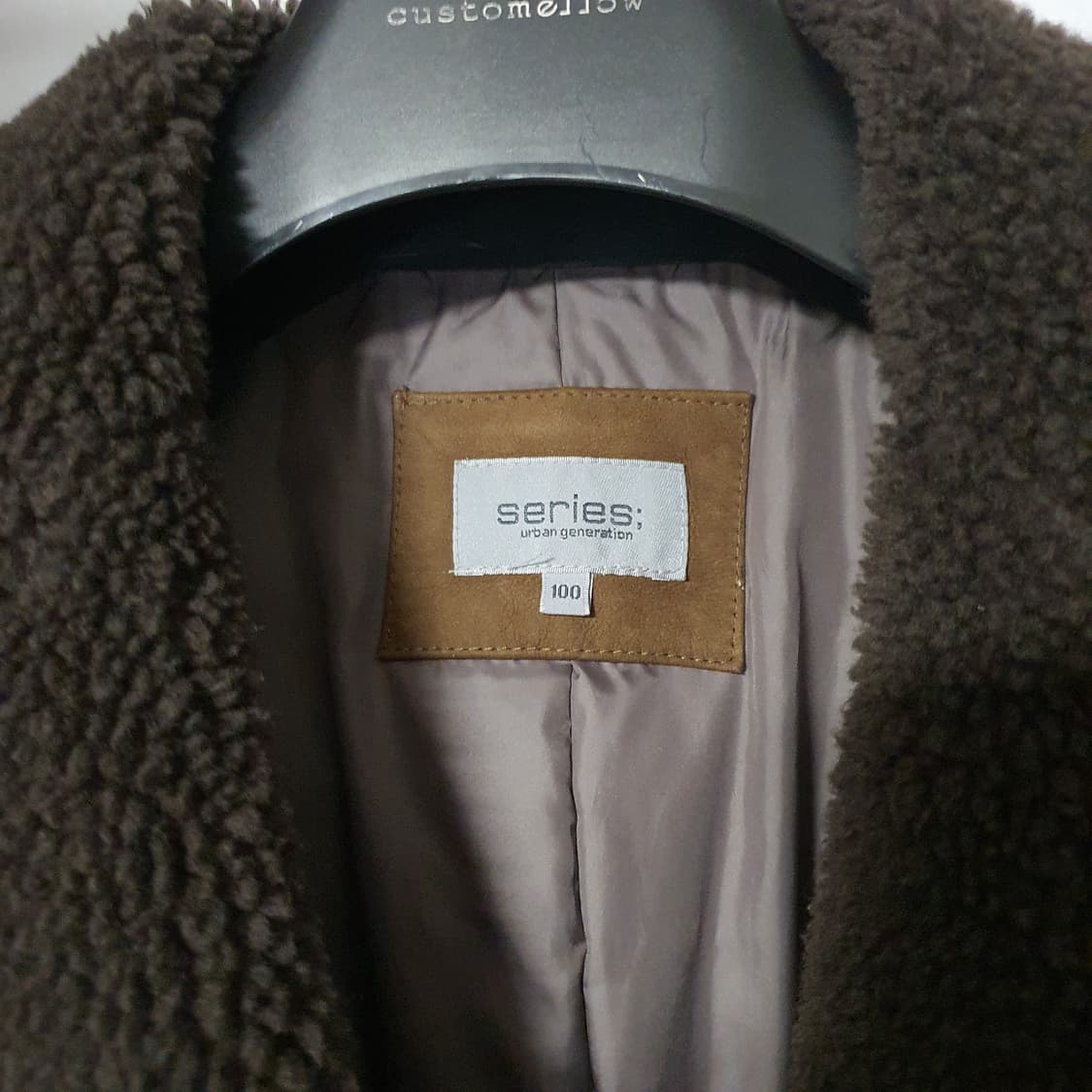 [100] 시리즈 양가죽 무스탕 코트 상품이미지5