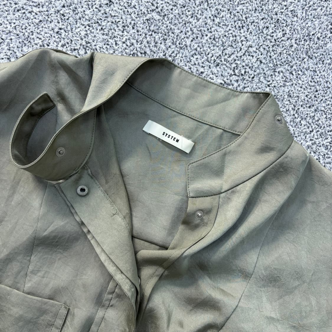 82-94 시스템 한섬 셔츠 자켓 0428J 상품이미지5