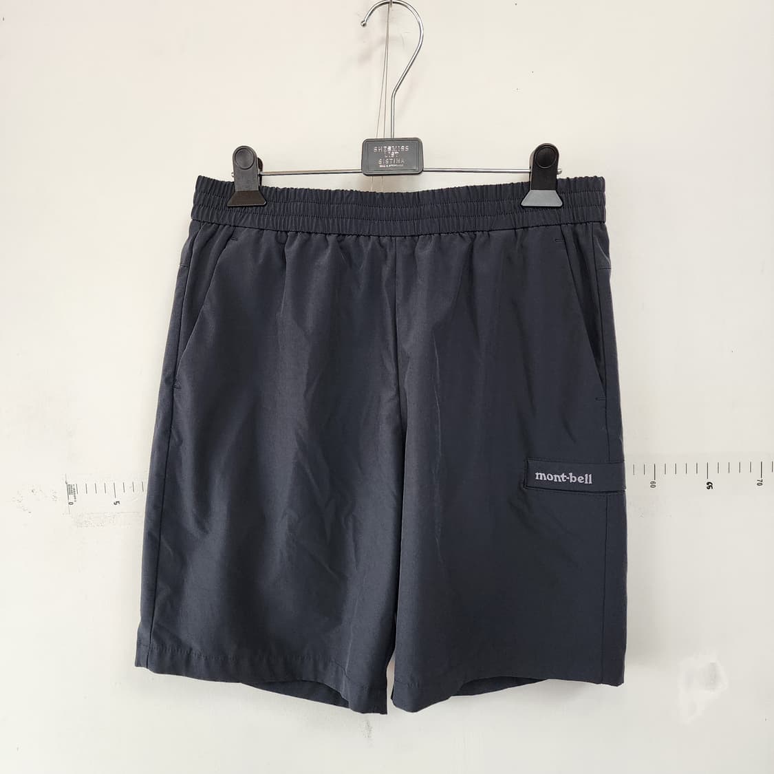 몽벨 기능성 반바지 블랙 상품이미지1