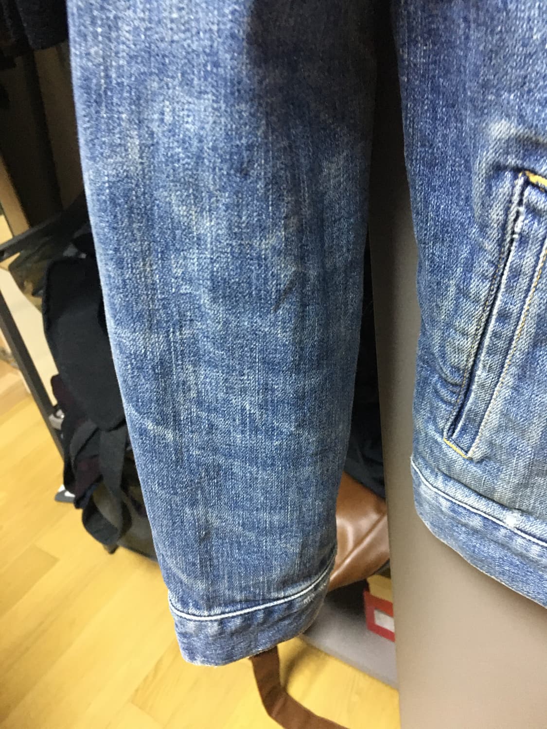 Quadro japan denim jacket 상품이미지5