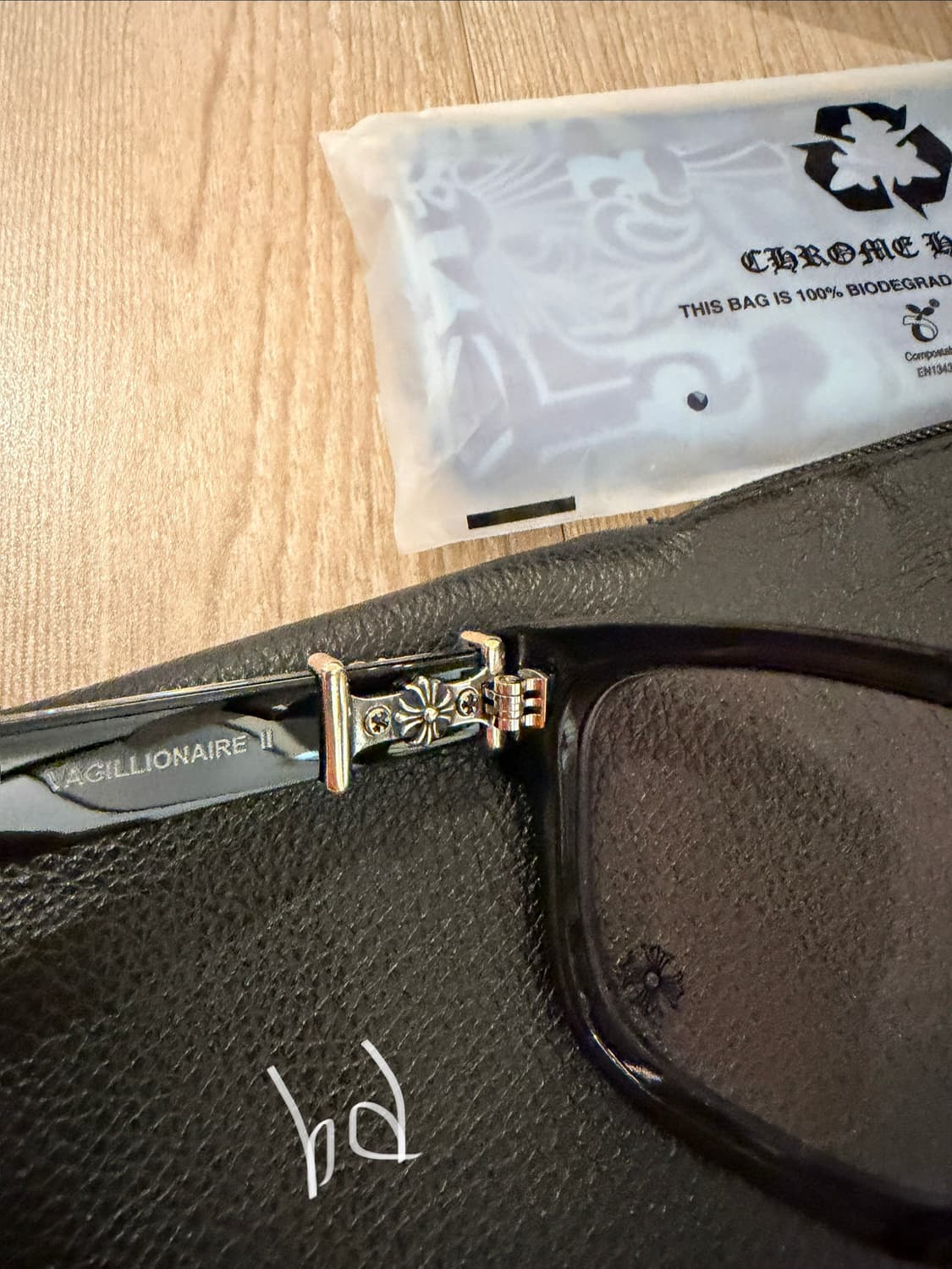 크롬하츠 바질리오네어2 안경 블랙 실버 새상품 상품이미지7