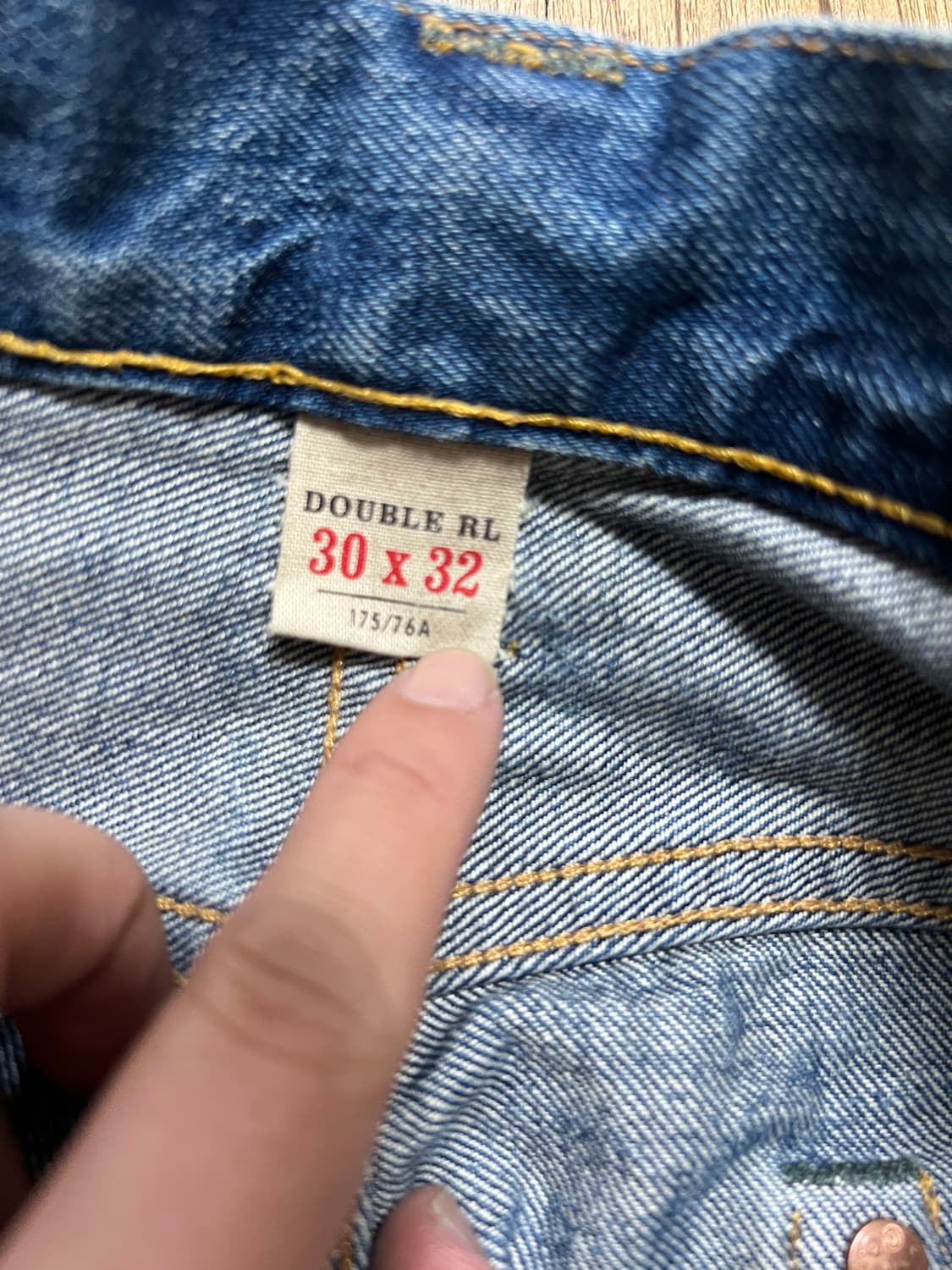 택포53) RRL 더블알엘 빈티지파이브포켓 그랜드폴스 30x32 상품이미지3