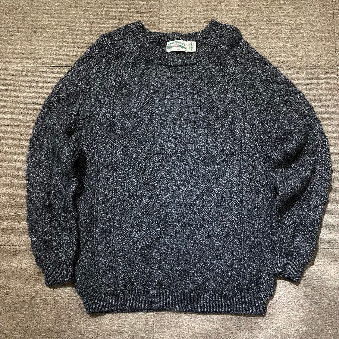 (XL) 아메리칸 빈티지 메리노울 니트 상품이미지1