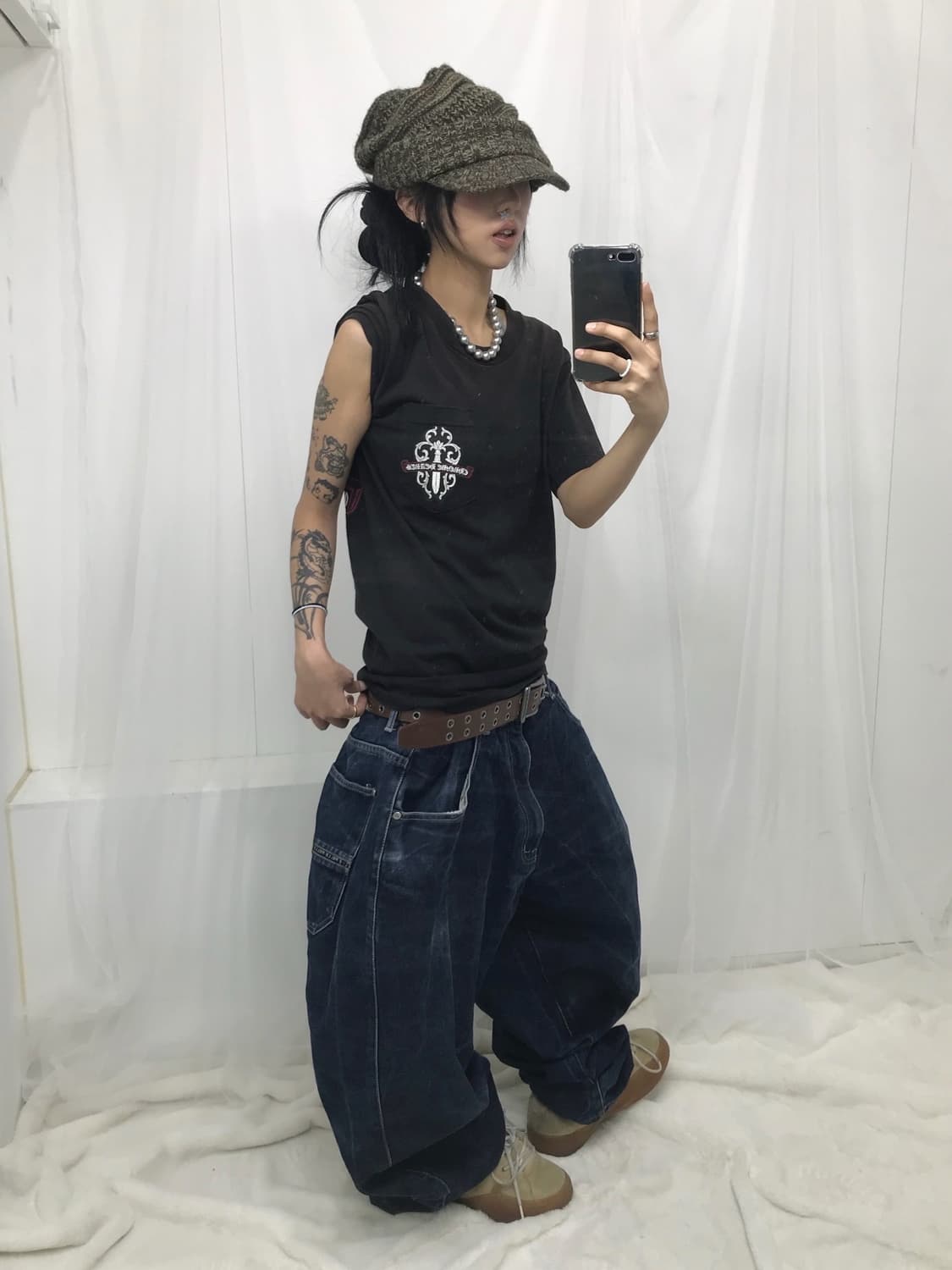 Chrome Hearts Camo Dagger T-shirt 상품이미지3