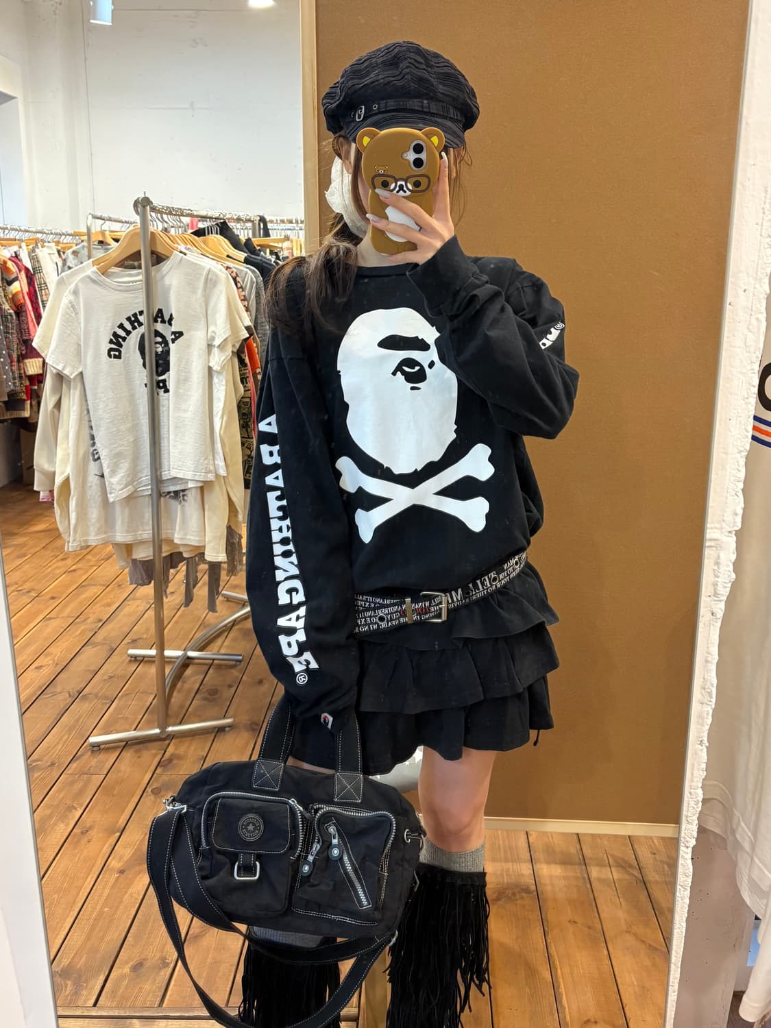 베이프 빅사루 롱슬리브 상품이미지3