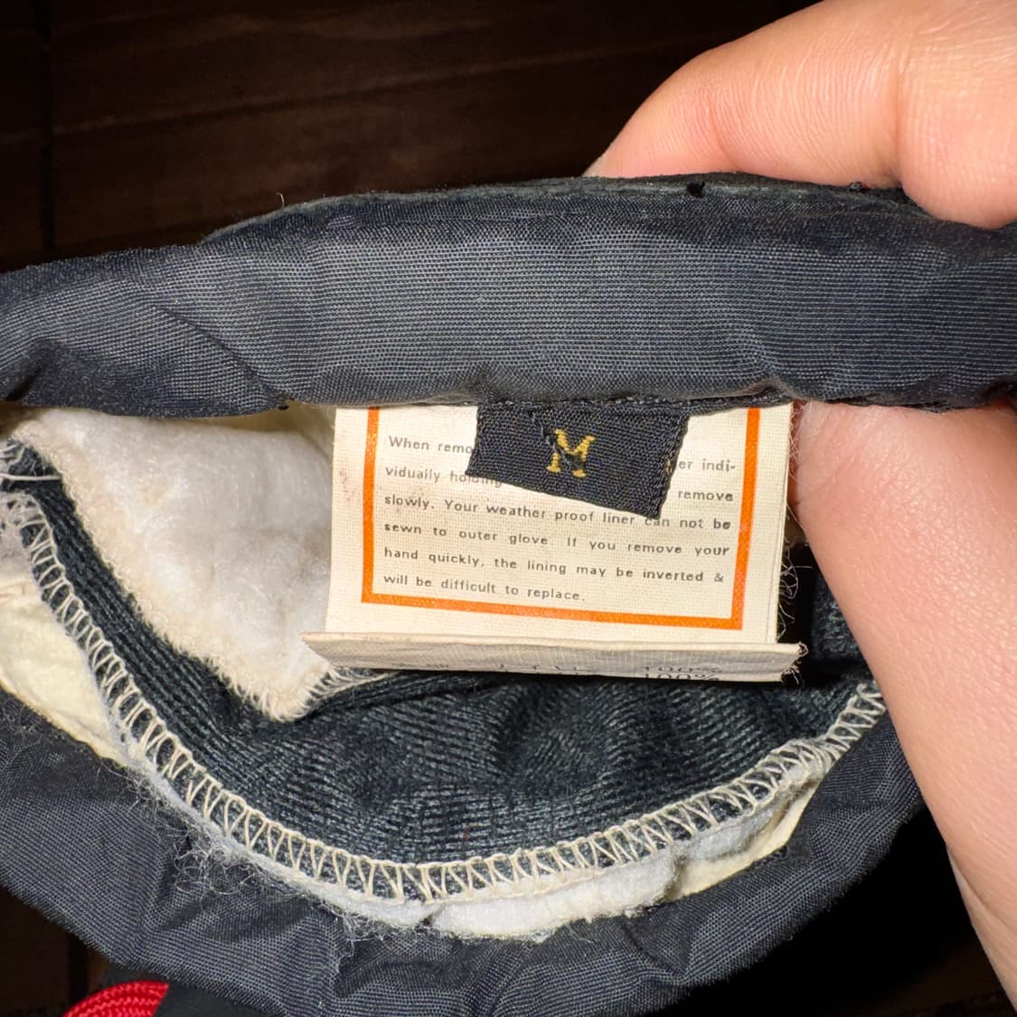 90s 마모트 아웃도어 장갑    상품이미지6