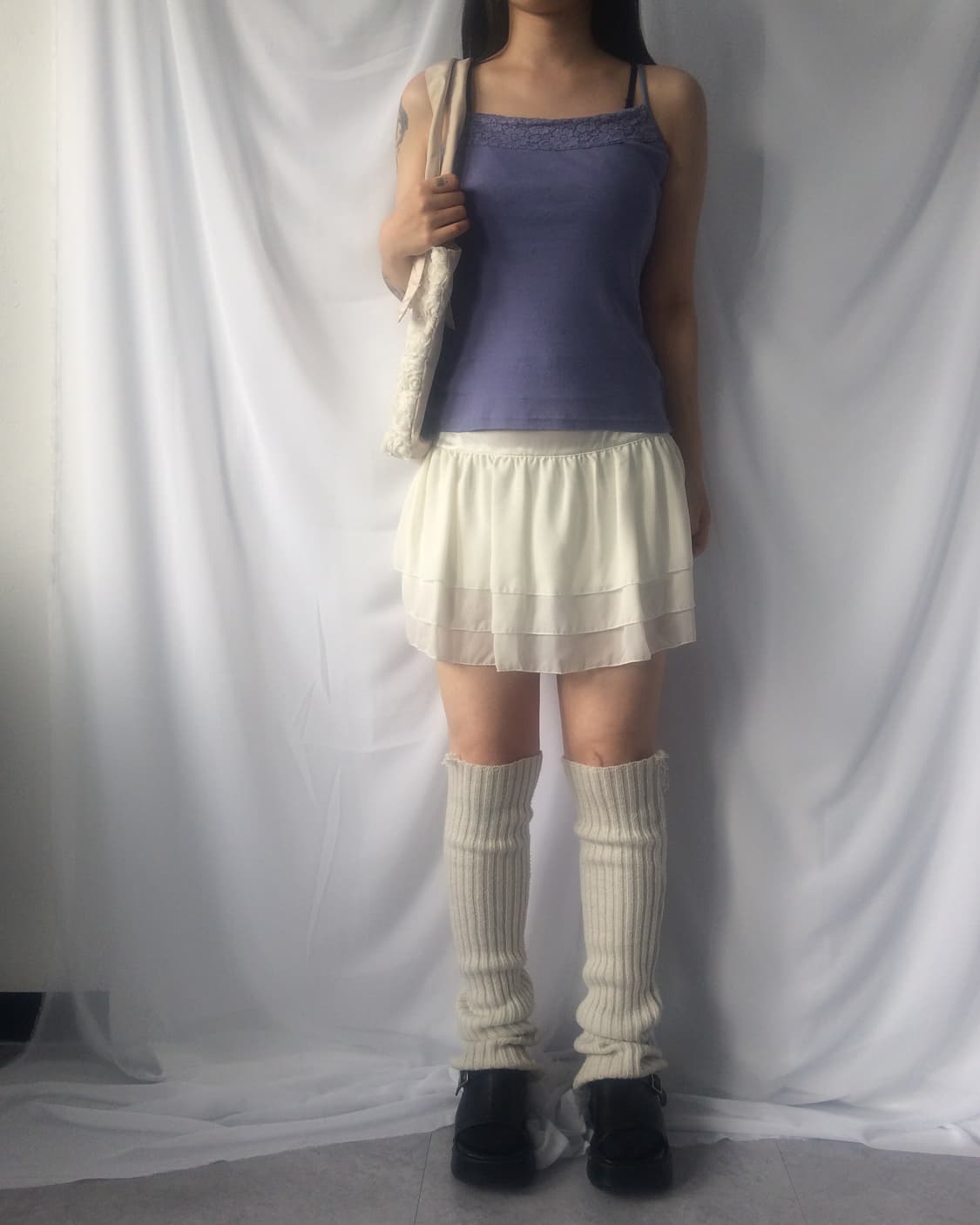 Lace point sleeveless 상품이미지6