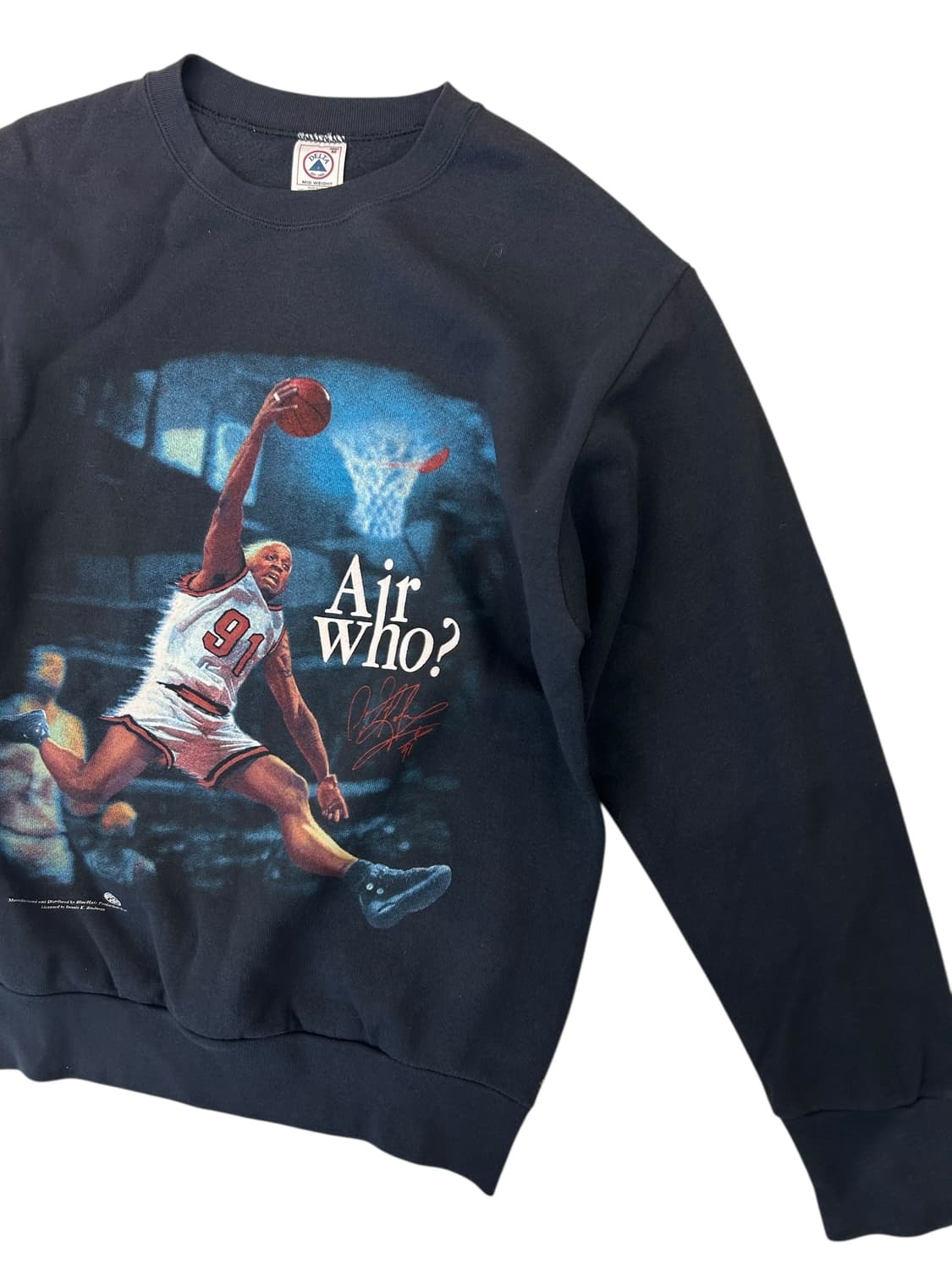 1997 데니스 로드먼 air who 맨투맨 상품이미지2
