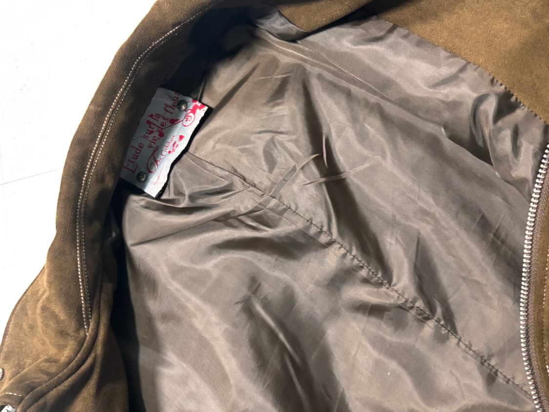 가키하라 스웨이드 자켓 상품이미지6