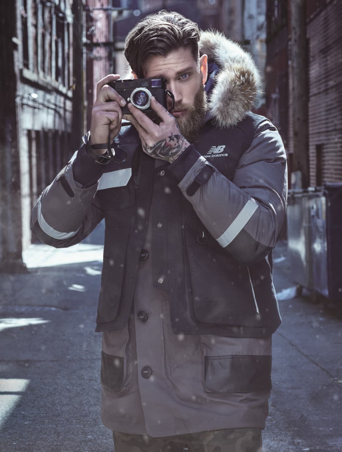 뉴발란스 카메라맨 프로 구스다운 패딩 상품이미지1