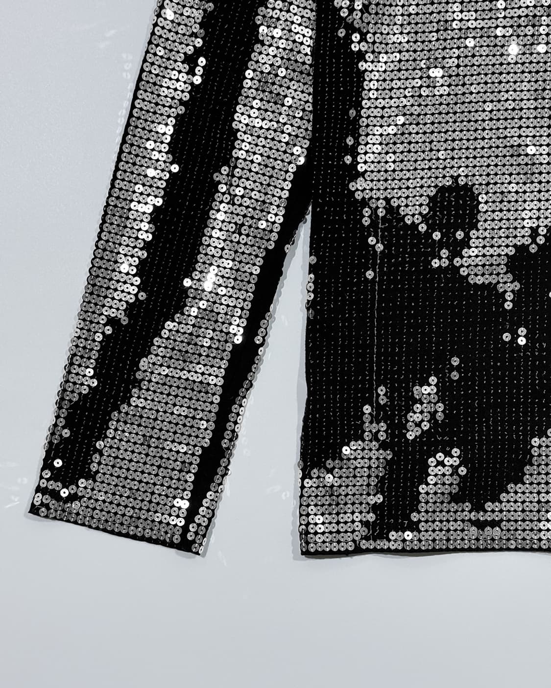 Balmain FW10  Silver Sequin Long Sleeve 상품이미지2