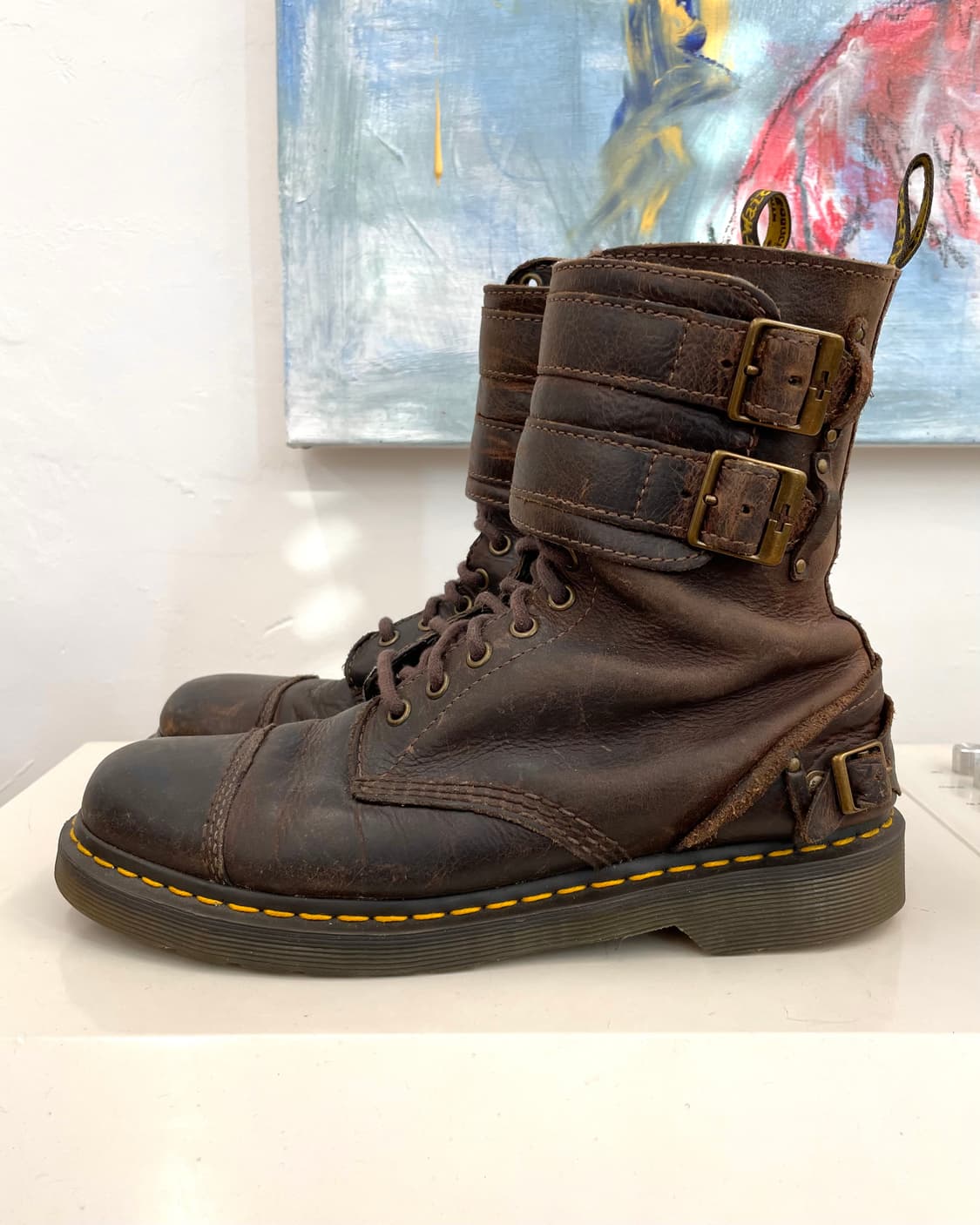 [270] 닥터마틴 레더 버클 부츠 상품이미지2