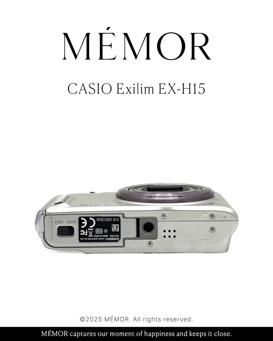 연예인(츄님) 사용 모델💕CASIO Exilim EX-H15 카시오디카 상품이미지4