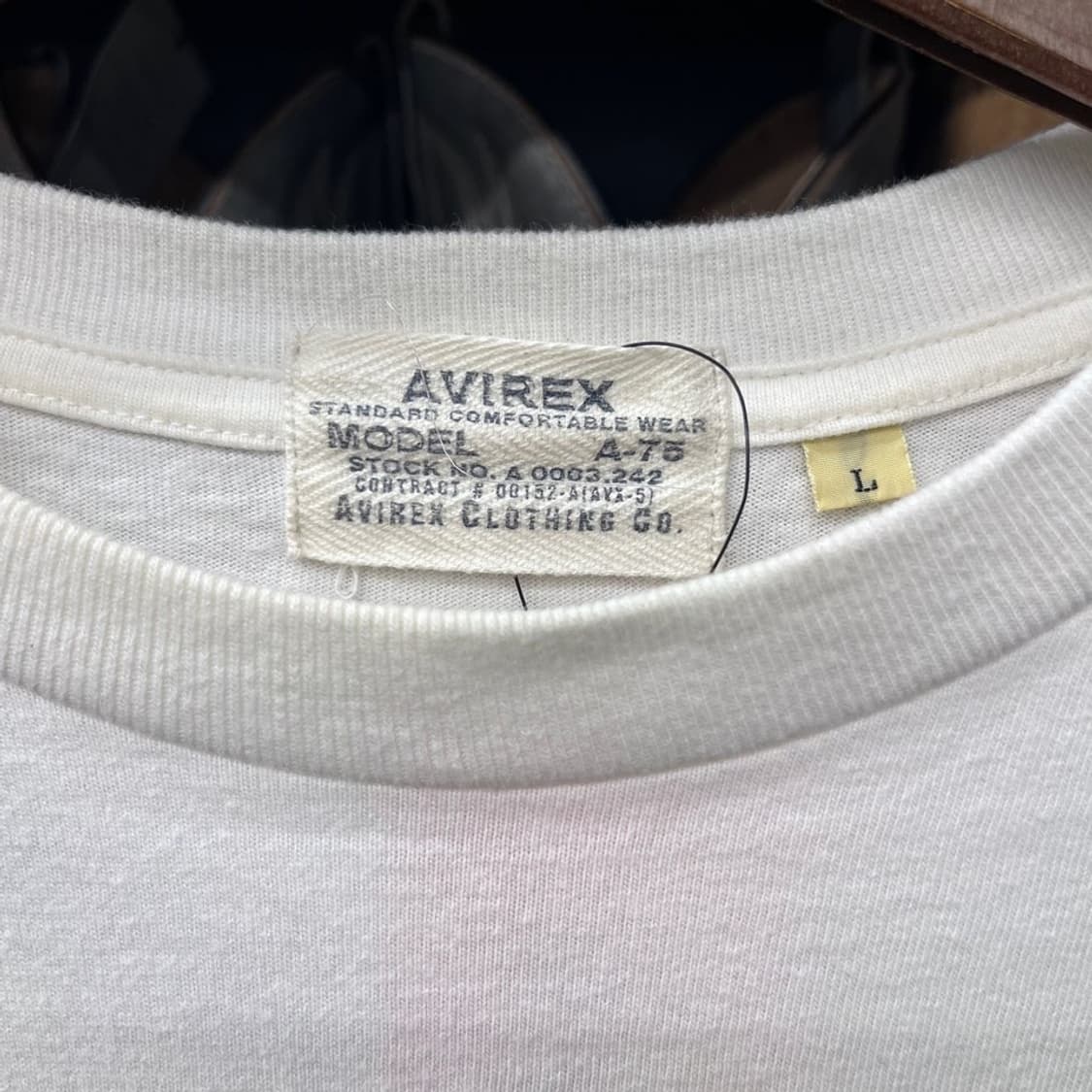 아비렉스 A-75 에어로 스페이스 프린팅 롱슬리브 상품이미지6