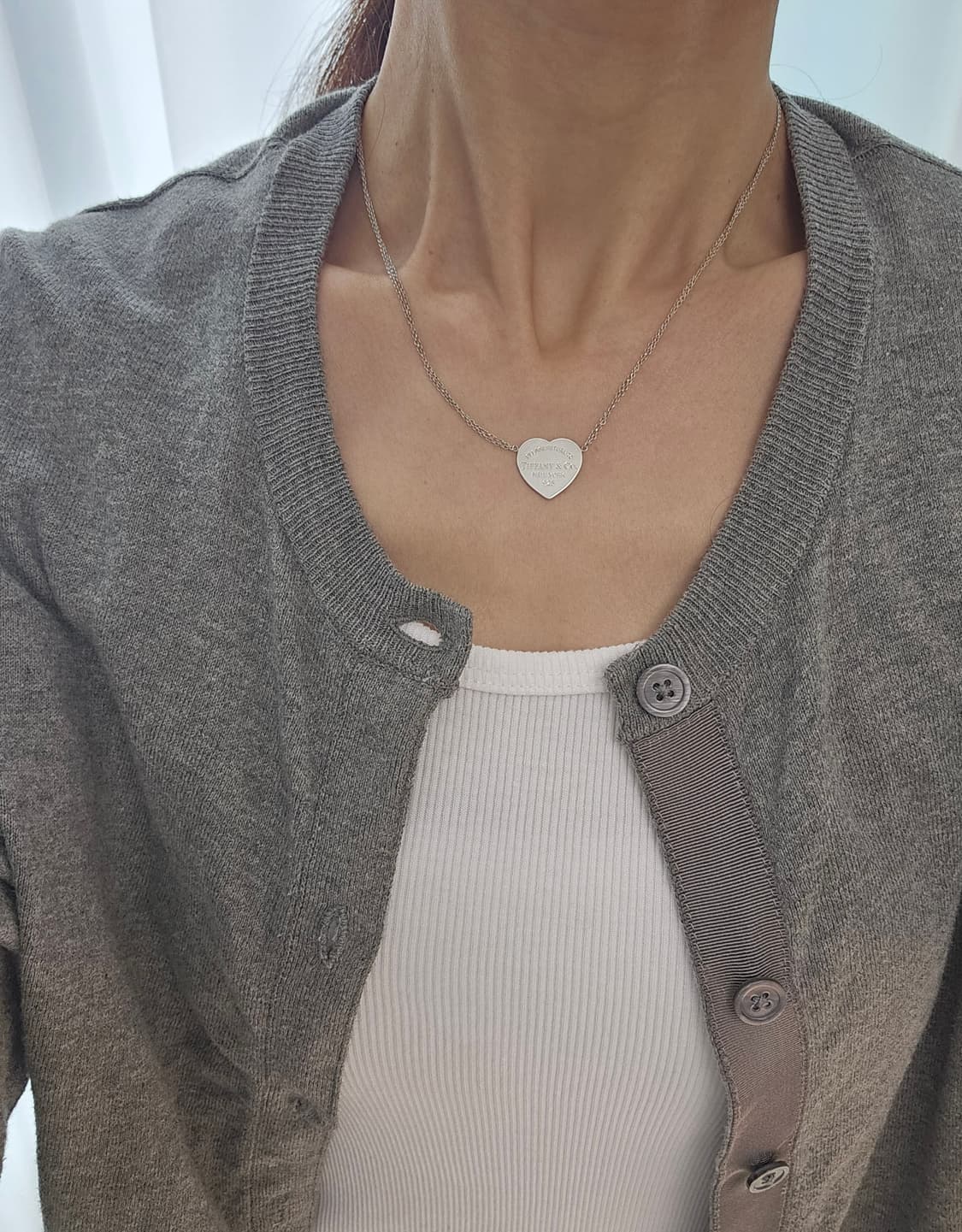 티파니앤코 리턴투 더블체인 목걸이 [정품/풀구성] 상품이미지8