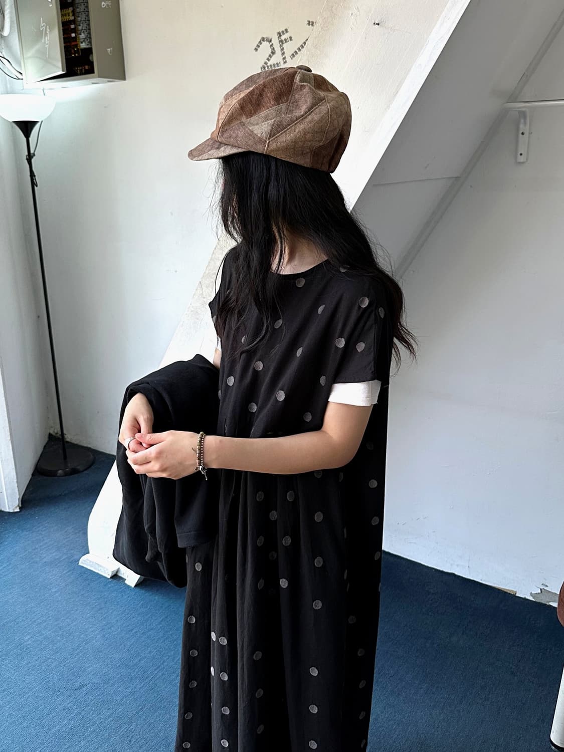 Cotton rework design pumpkin silhouette  상품이미지9