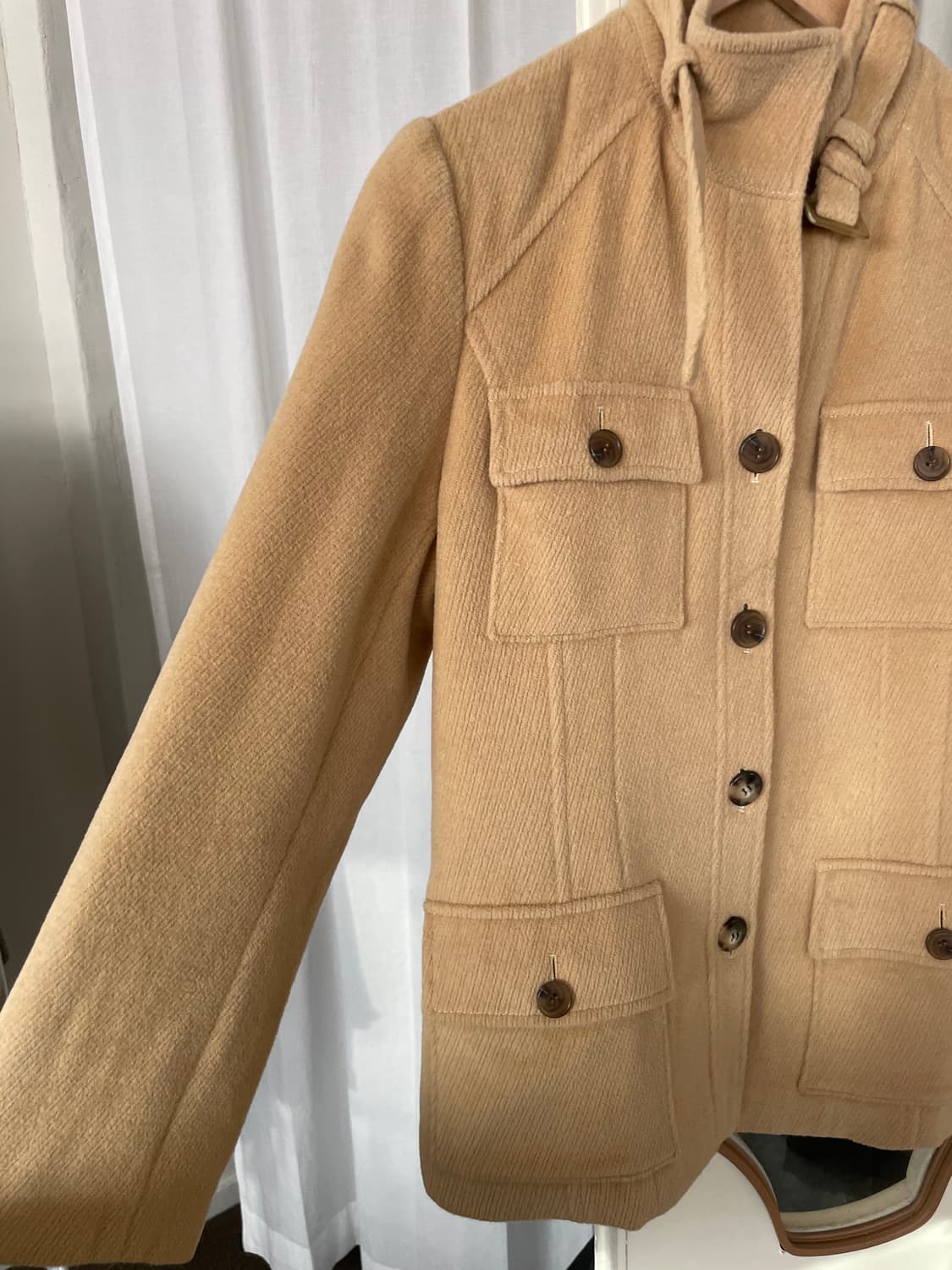 vintage pocket wool short coat 상품이미지4