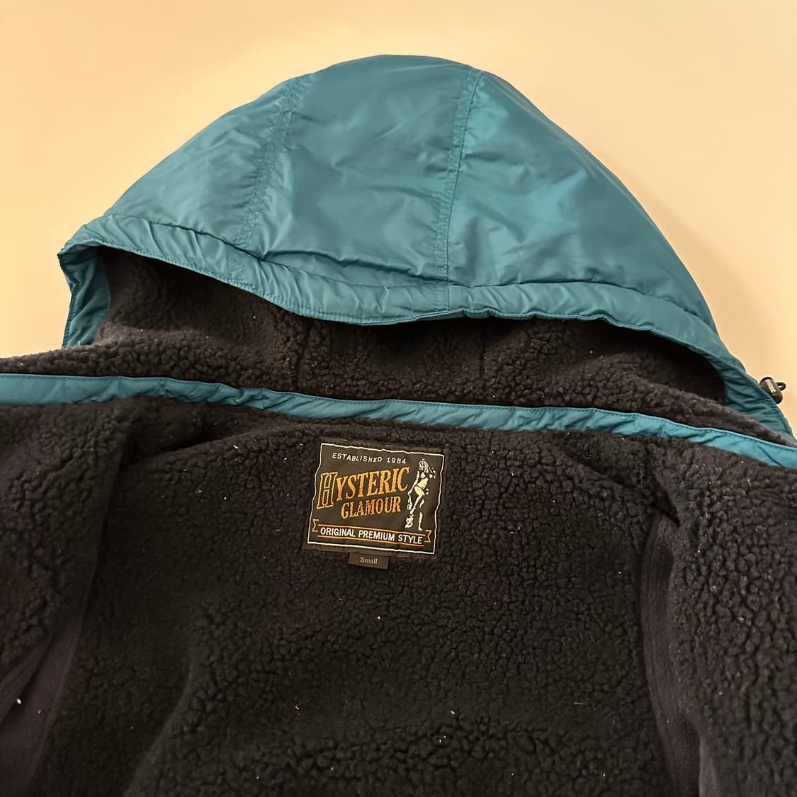 히스테릭글래머 hysteric glamour 로고 기모자켓 상품이미지5