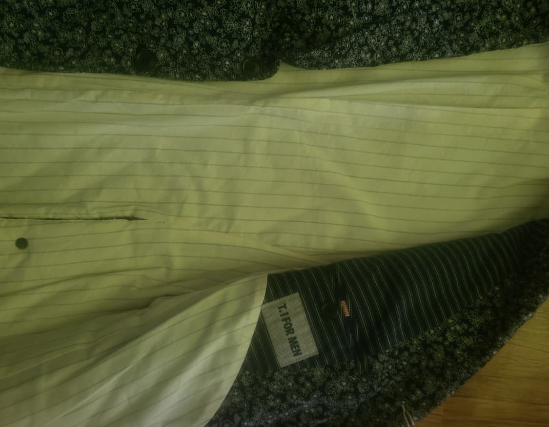 [택달린 새상품] 티아이포맨 네이비 플라워자켓 상품이미지9