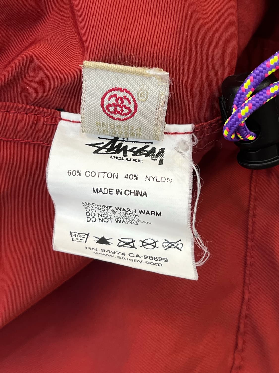 00s 스투시 바람막이 자켓 상품이미지10