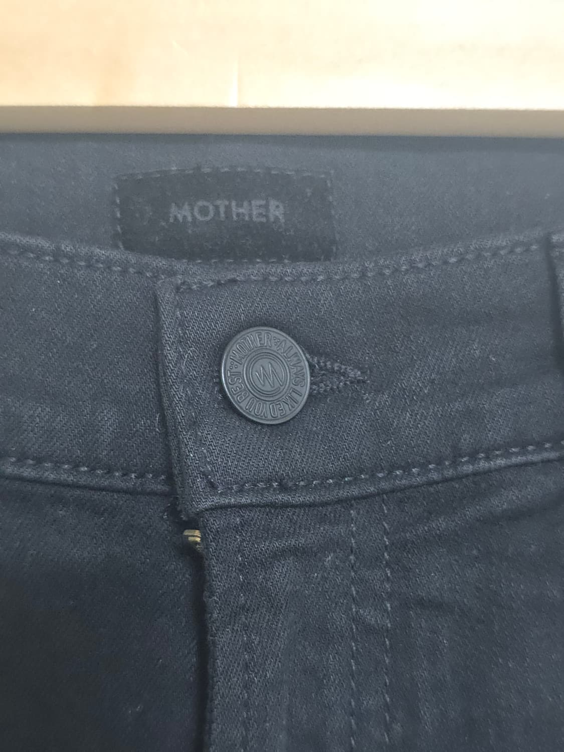 마더진 MOTHER THE INSIDER CROP NOT GUILTY 블 상품이미지3