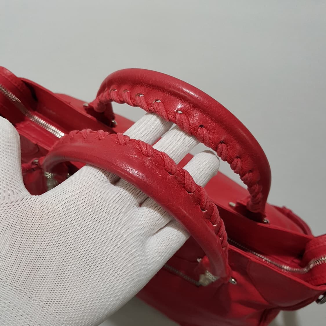 발렌시아가 자이언트 벨로 시티백 모터백 282010 상품이미지6