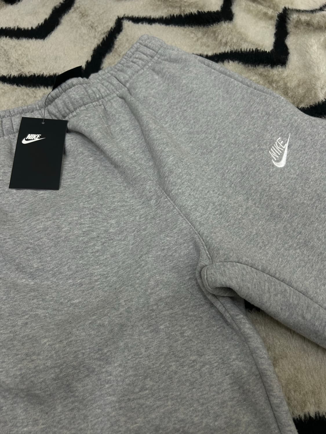 [S]나이키NSW 기모 조거 팬츠/그레이 상품이미지1