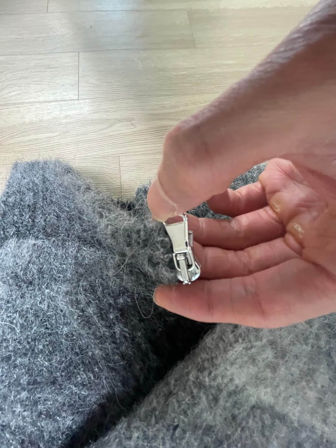 (M)선플라워 옴브레 집 가디건 판매 상품이미지3