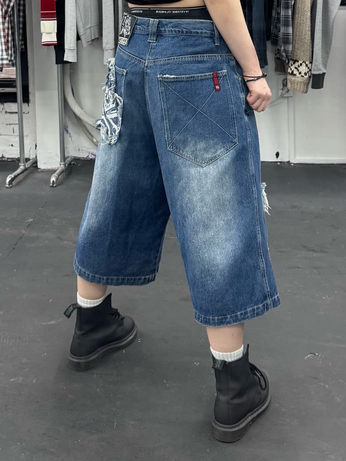 도그타운 스컬패치 데님팬츠 상품이미지5