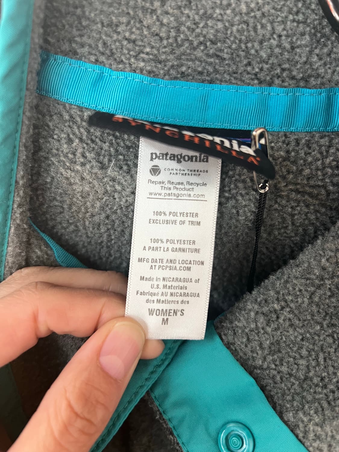 파타고니아 신칠라 후리스 상품이미지6