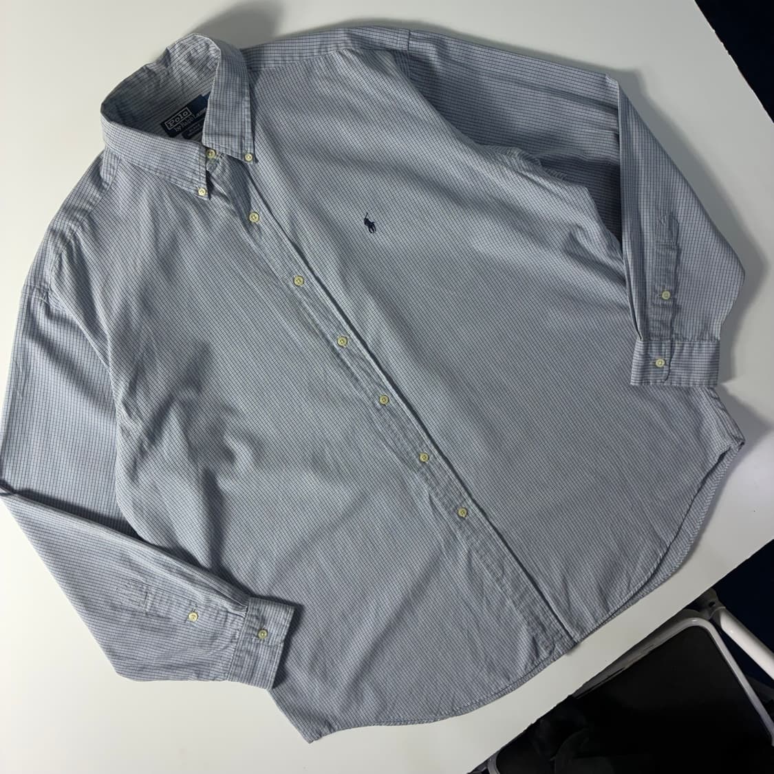 Polo  폴로 랄프로렌 자수 블레이크 코튼 체크셔츠  상품이미지2