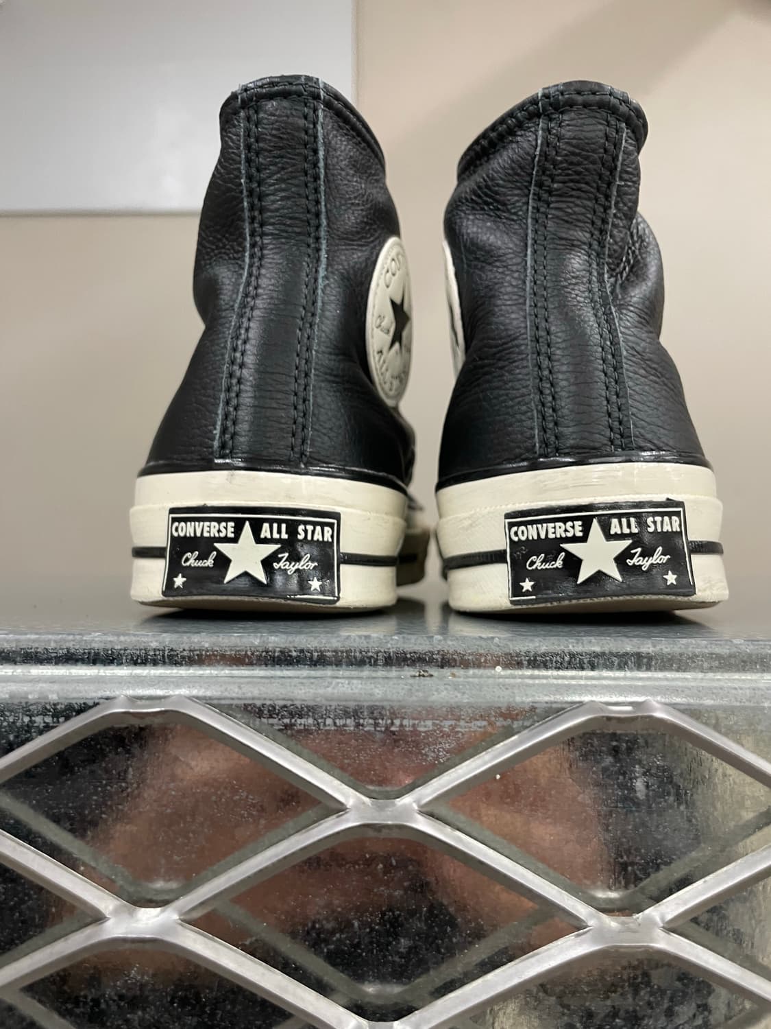 컨버스 척 70 레더 블랙 240 상품이미지9