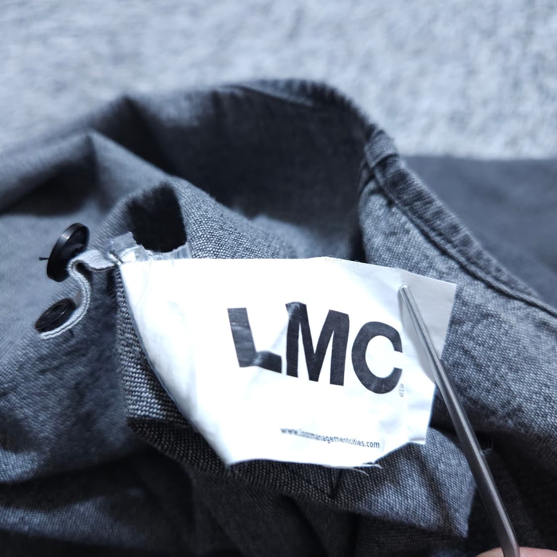  LMC) 2(XL~) 남자 오버핏 데님자켓 셔츠형자켓 / 왕눈이샵 상품이미지10