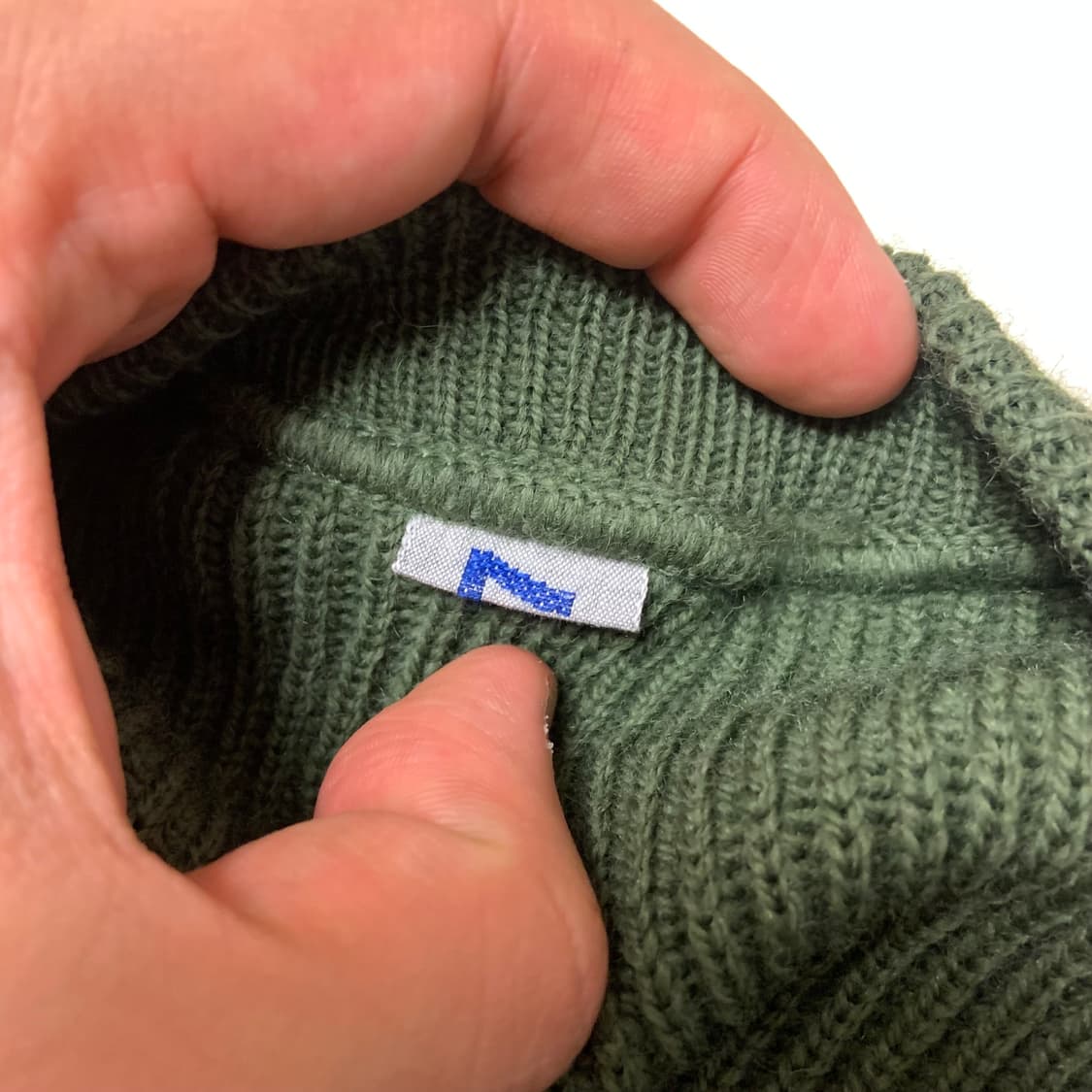 70년대 오리지널 스웨덴군 리리집업 니트스웨터 상품이미지5