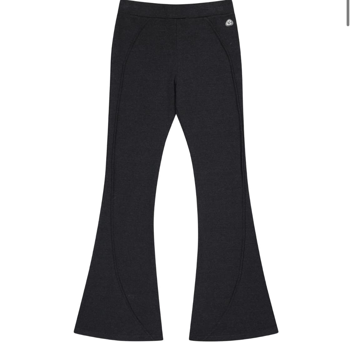 코이세이오 라운드 핀턱 팬츠 차콜 상품이미지1