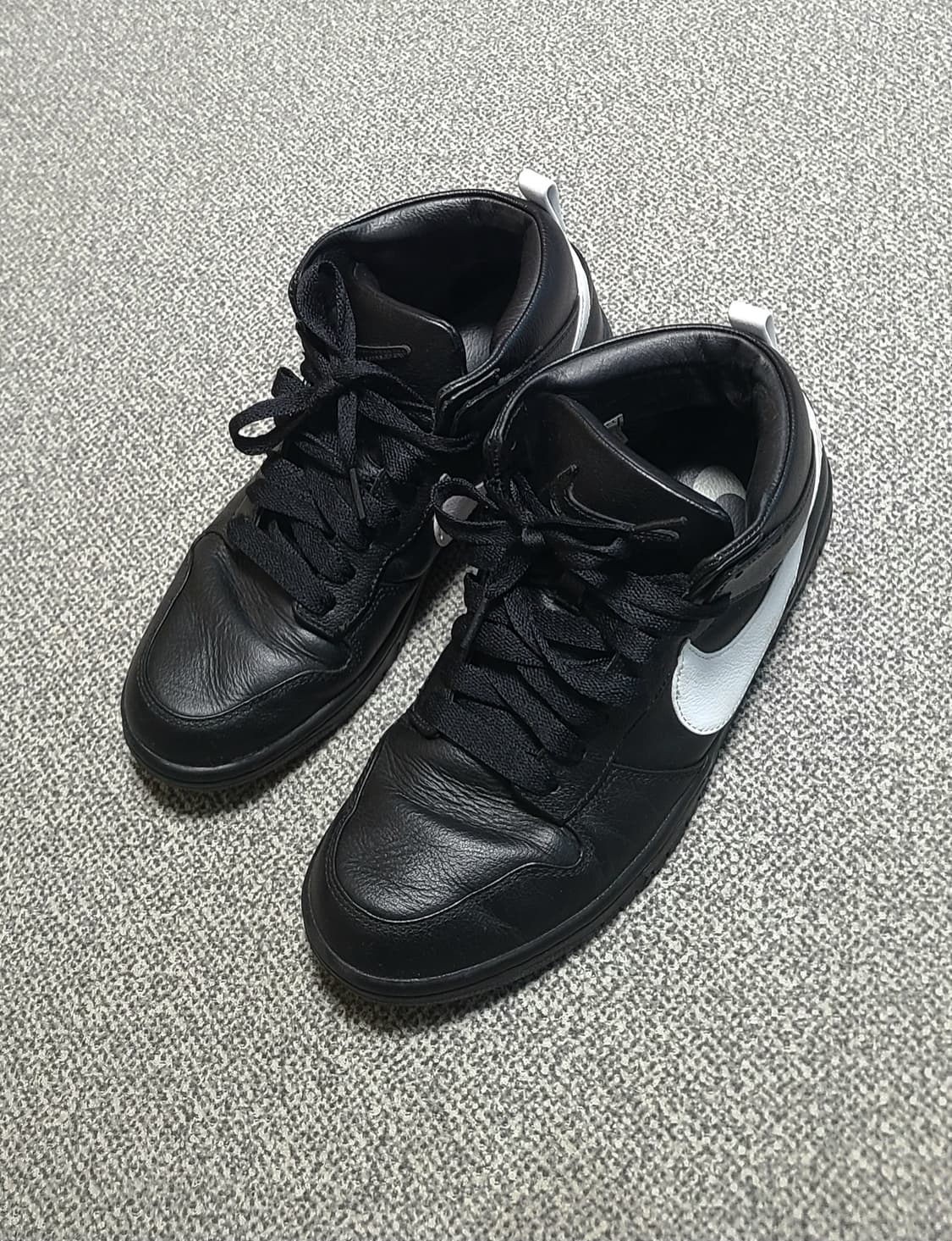 나이키 x 리카르도 티시 덩크 럭스 척카 블랙 270mm 상품이미지1