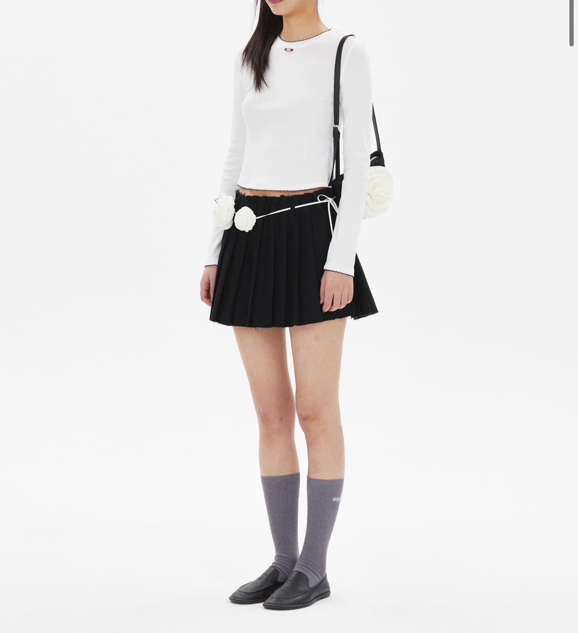 이미스 코사지 숄더백  CORSAGE FLAT BAG 상품이미지6