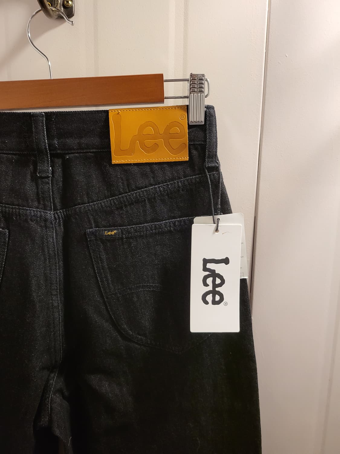 Lee 스트레이트 데님 블랙 28 새상품 상품이미지3