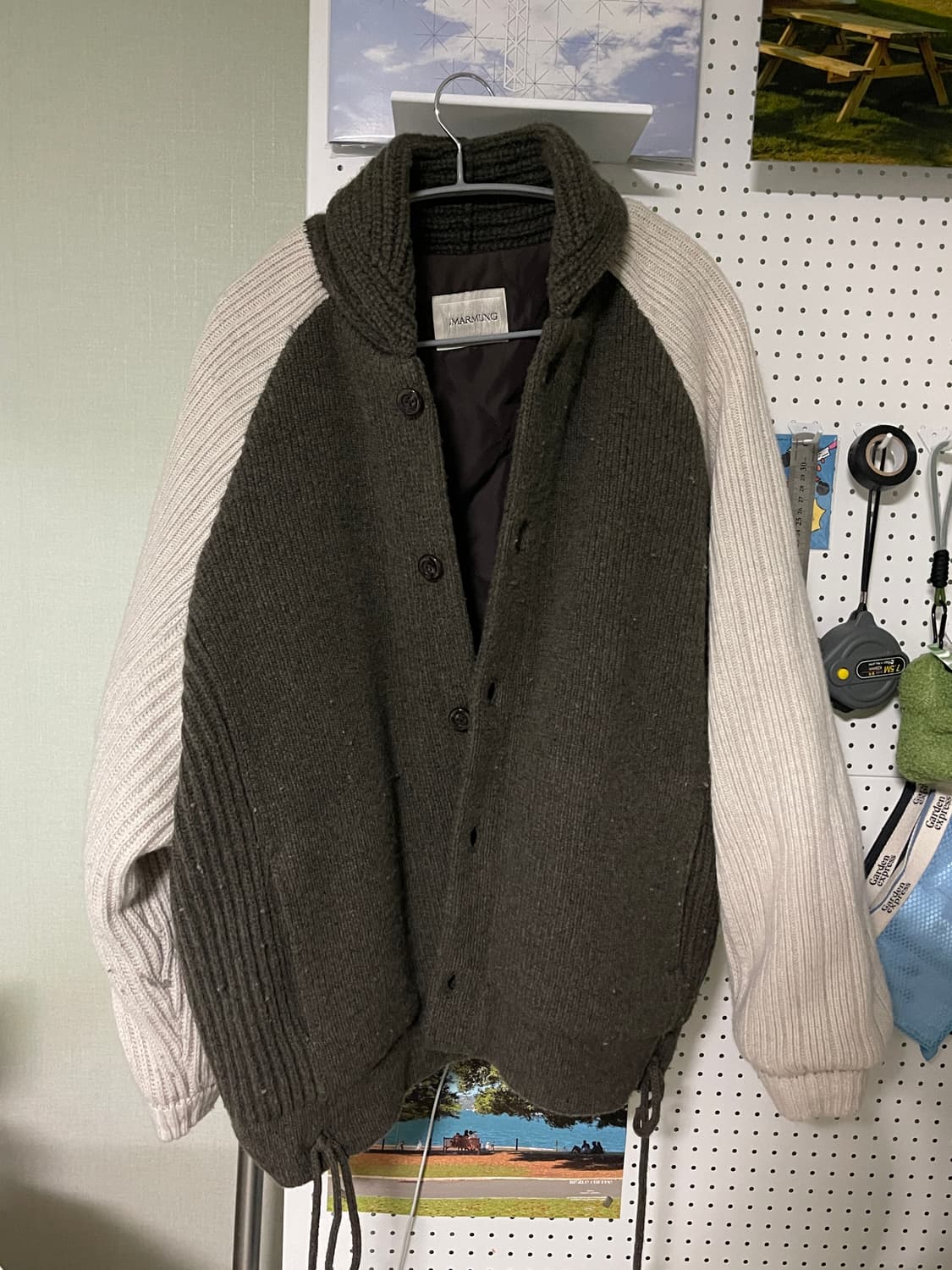 우마뭉 울 바시티 자켓 M사이즈 상품이미지6