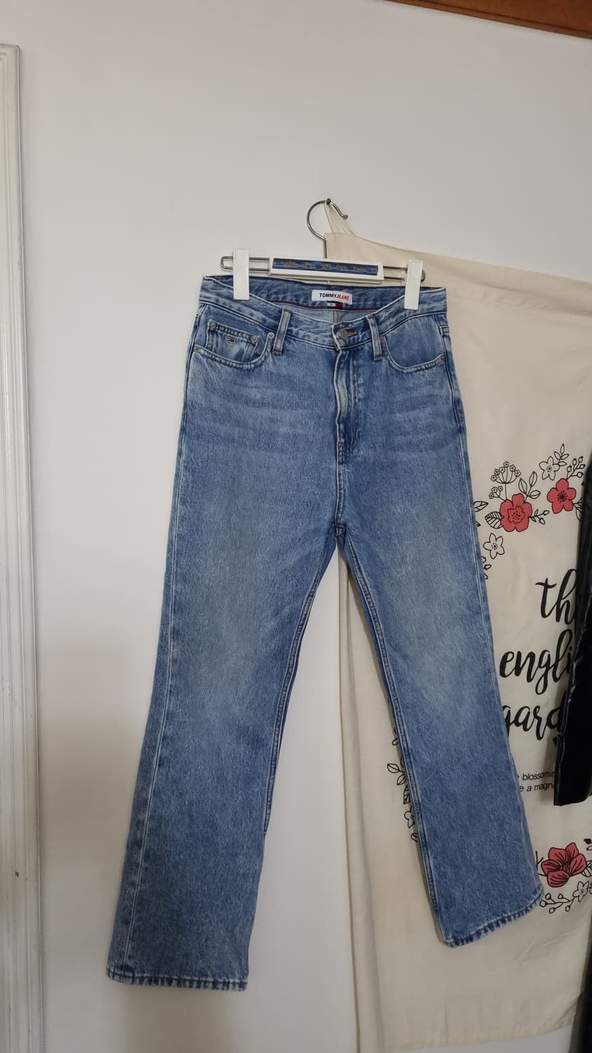 TOMMY JEANS 하이라이즈 세미부츠컷 데님 팬츠 상품이미지3