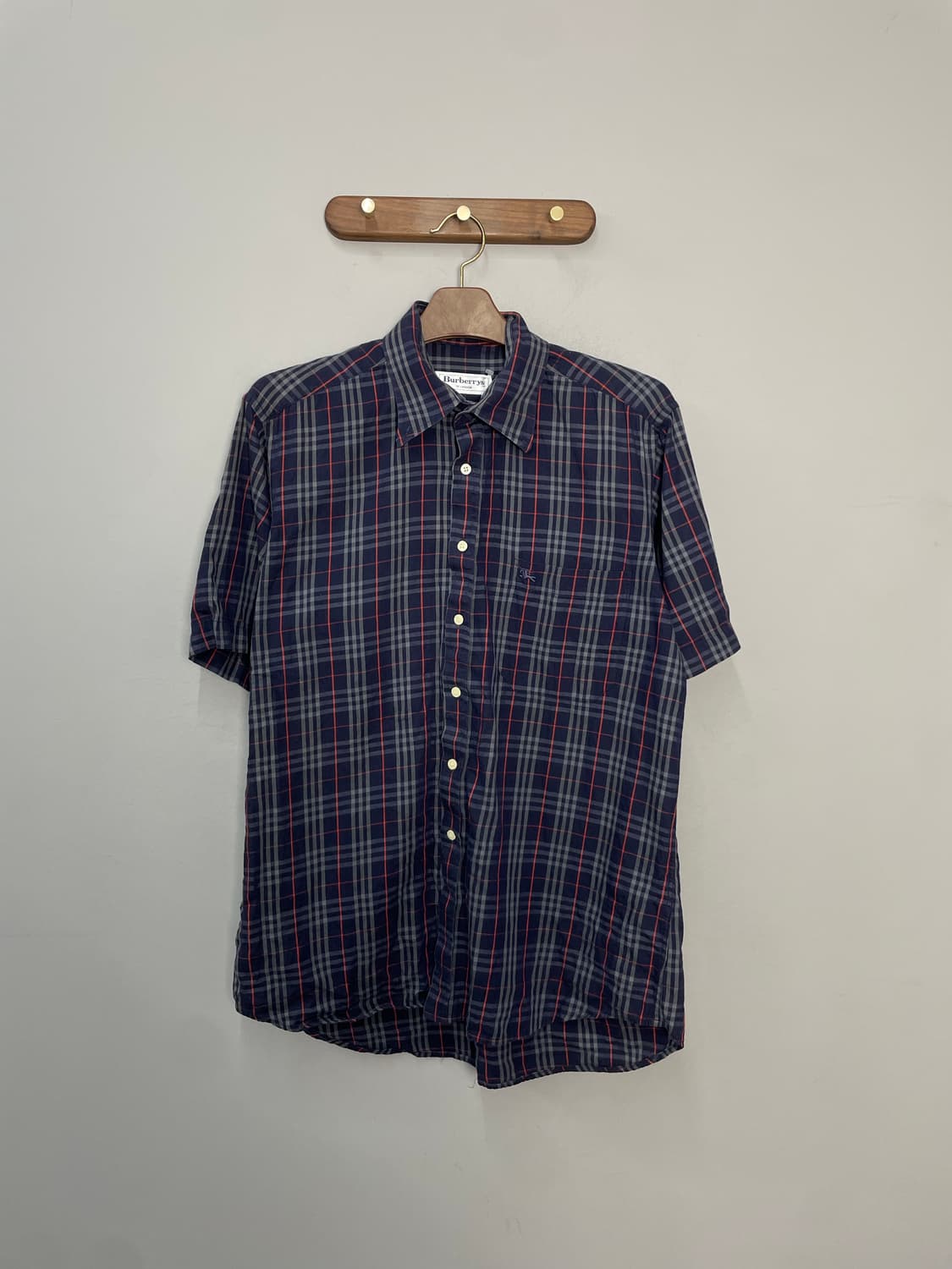 버버리 체크 반팔 셔츠  H2447 상품이미지2
