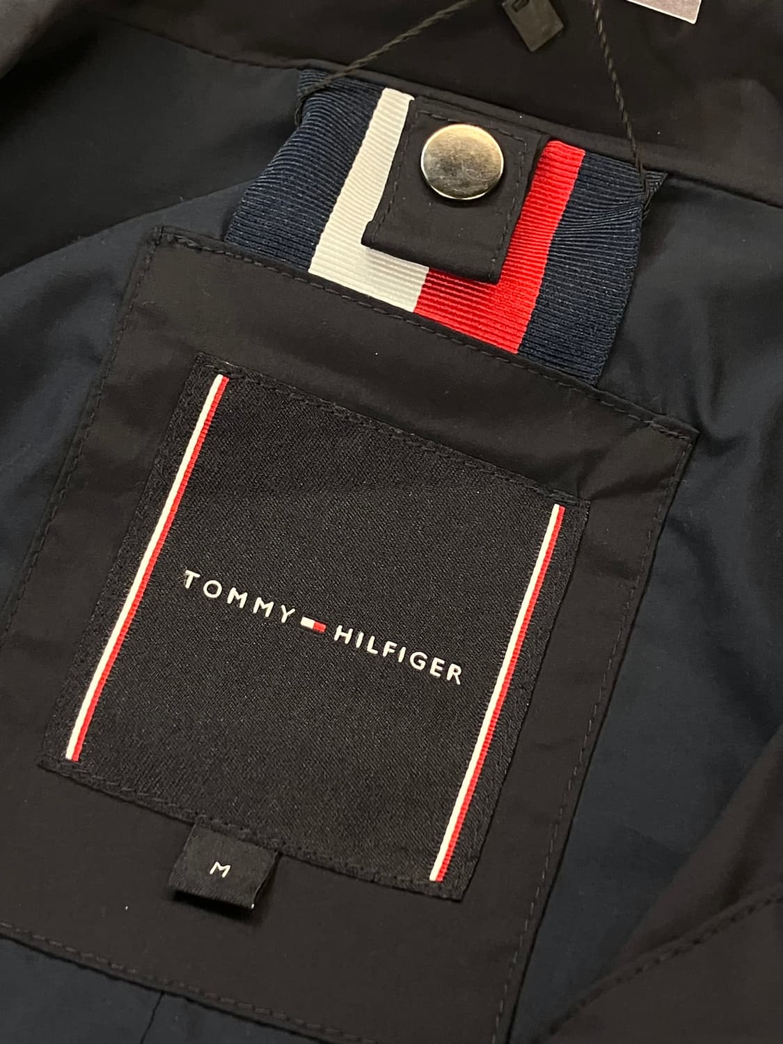 타미힐피거 롱 자켓 블랙 M  #csz3183 상품이미지3