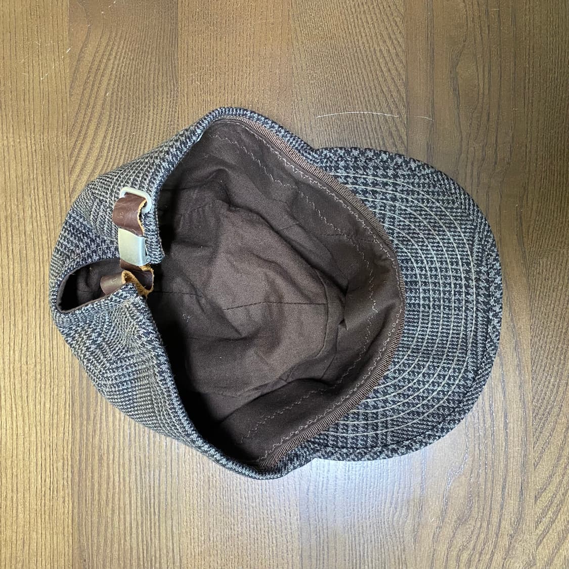 논네이티브 체크 울 캡 상품이미지4