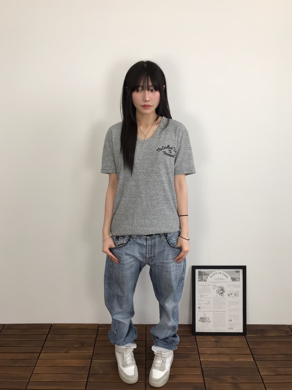 Stooge & Co Script Graphic Tee 상품이미지2