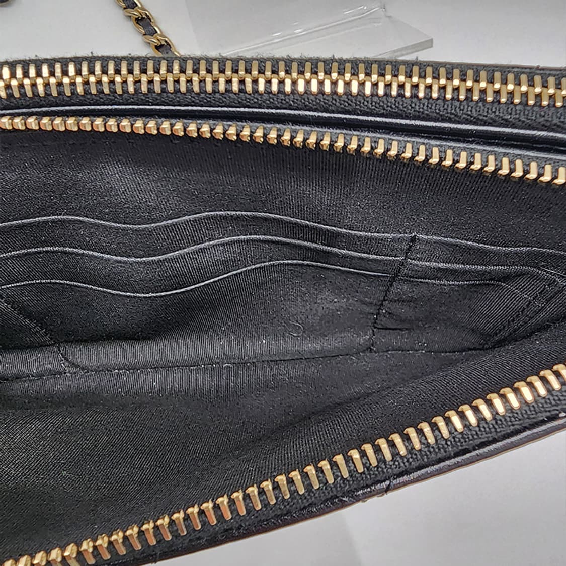 샤넬 AP1049 진주 체인 월렛 숄더백 블랙 #29 상품이미지8