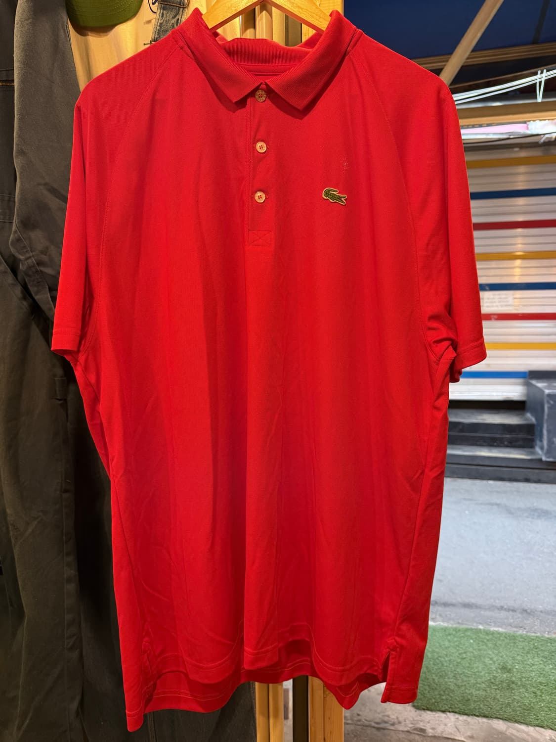 라코스테 스포츠 레드 pk 티셔츠 상품이미지1