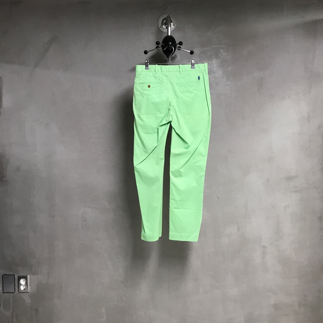 폴로 랄프로렌 치노 팬츠 그린 30/30 상품이미지5